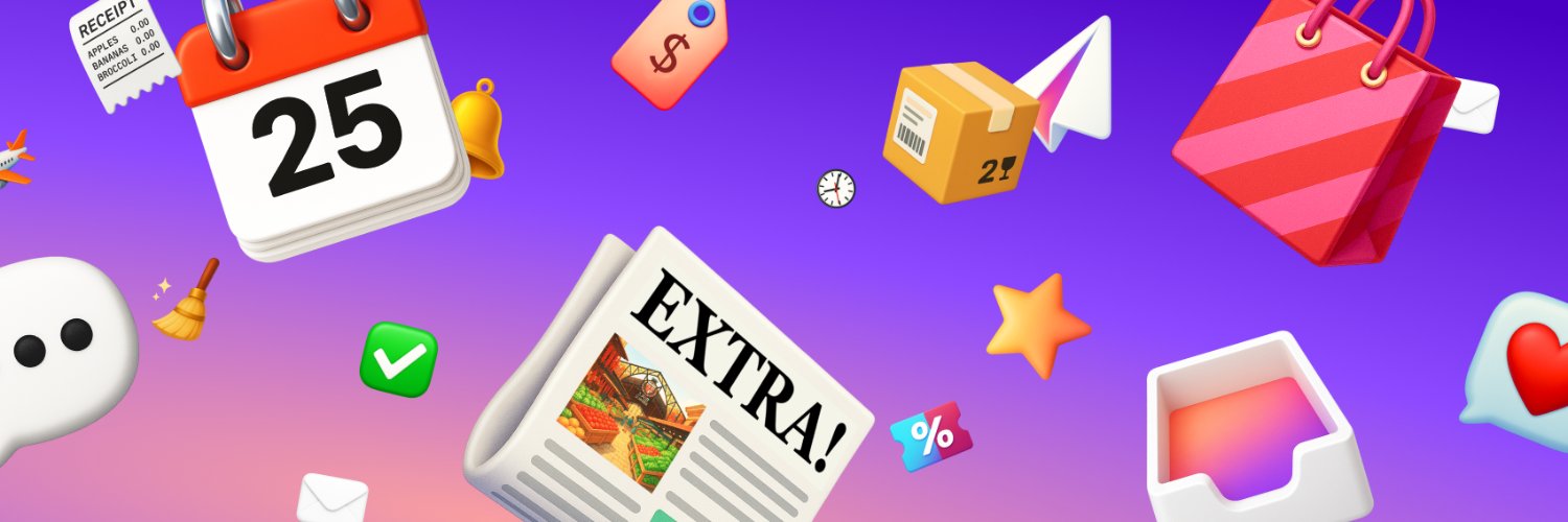 extradotemail header